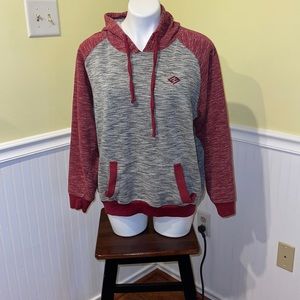 Enyce Sean Combs Men’s Hoodie 2X Maroon and Gray